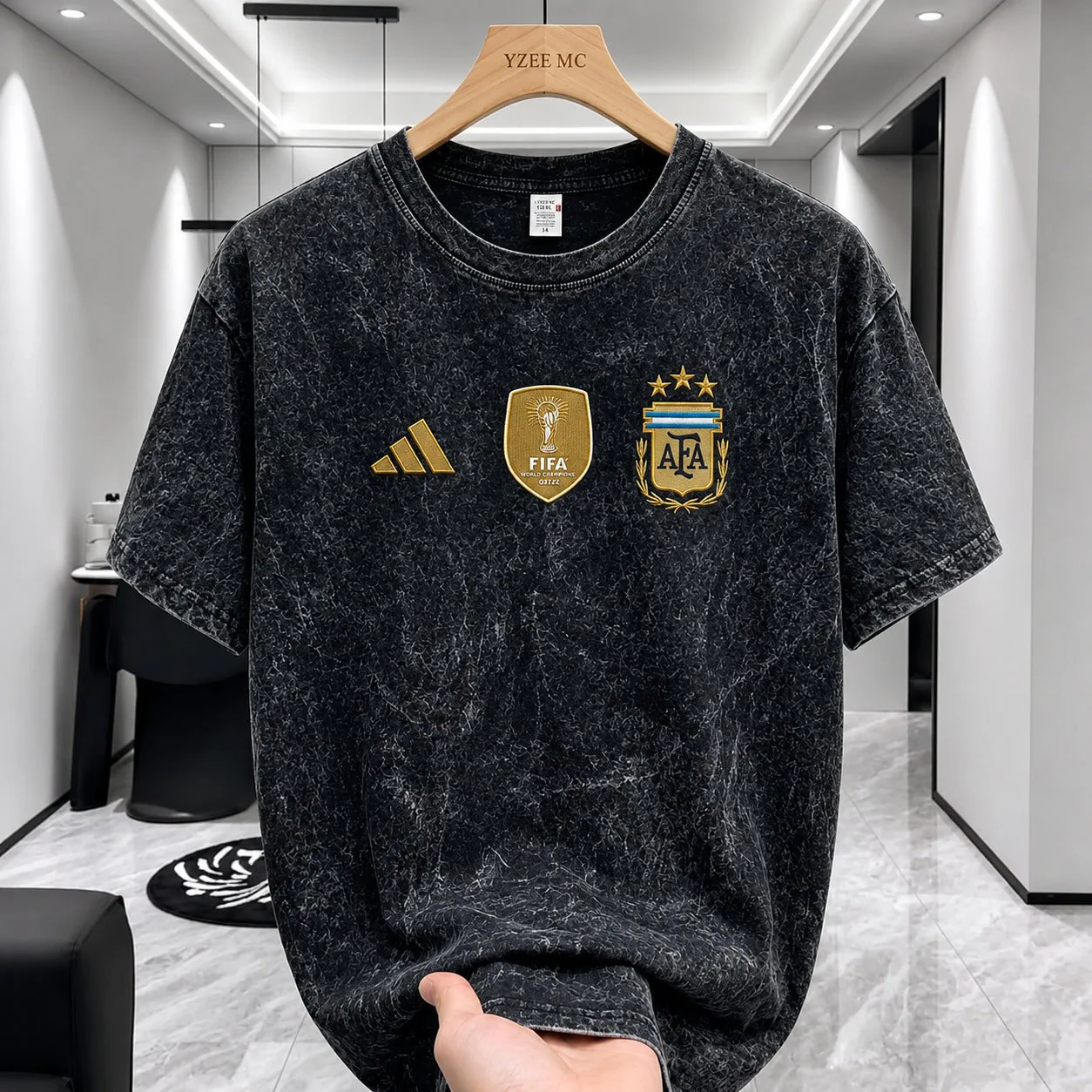 Acid Wash Drop Shoulder T-Shirt Bangladesh